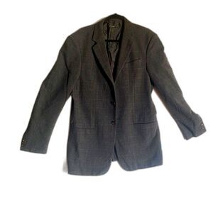 Giorgio Armani Gray Wool Blend Blazer Jacket - Sz 40 (M)